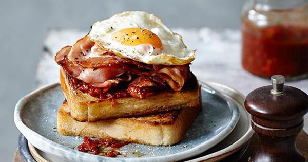 Bacon &amp; Eggs on Toast