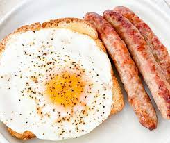 KIDS Sausage &amp; Egg &amp; Toast