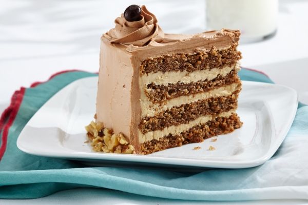 Mocha Walnut Slice