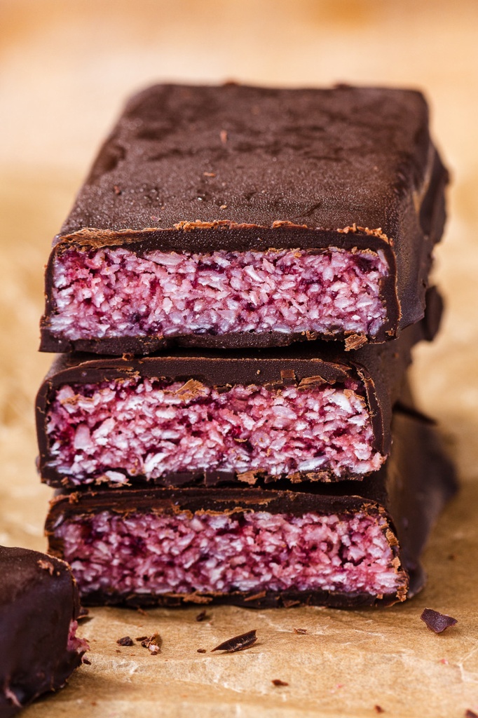 Cherry Ripe Slice